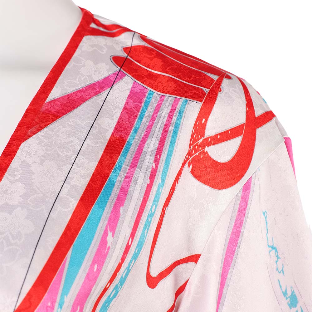 Street Fighter 6 Mai Shiranui Tenue Rouge avec Cape Cosplay Costume