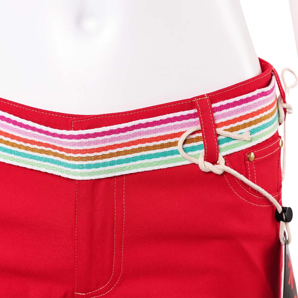 Street Fighter 6 Mai Shiranui Tenue Rouge avec Cape Cosplay Costume