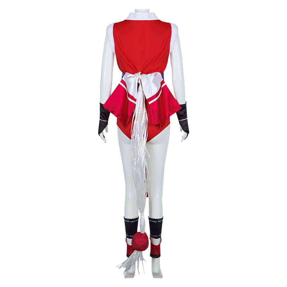 Street Fighter 6 Mai Shiranui Tenue Rouge Cosplay Costume Ver.2