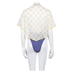 Street Fighter 6 Manon Maillot de Bain Une Pièce+Couvre-up Cosplay Costume