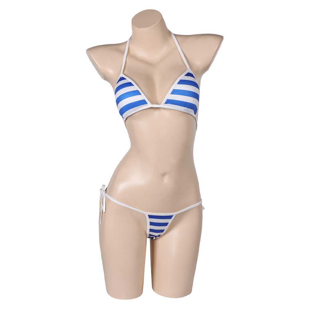 Street Fighter Cammy Maillot de Bain Bikini Cosplay Costume