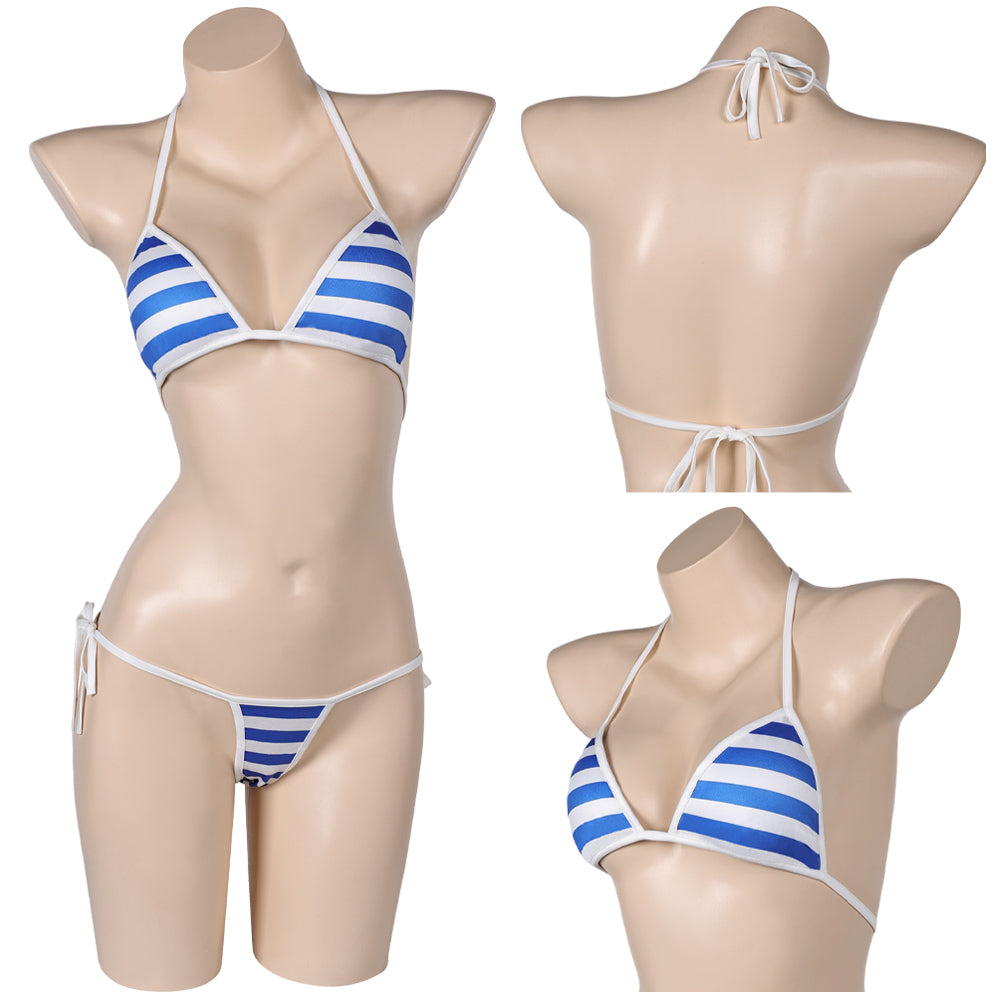 Street Fighter Cammy Maillot de Bain Bikini Cosplay Costume