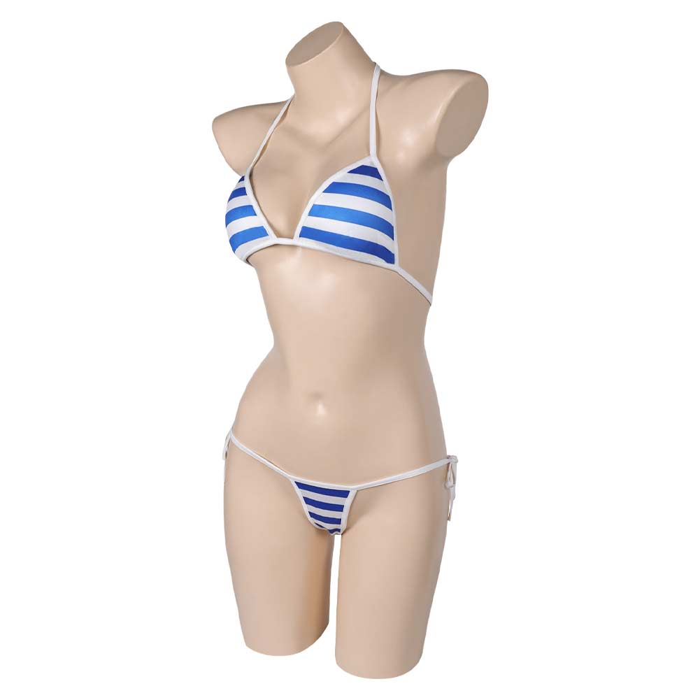Street Fighter Cammy Maillot de Bain Bikini Cosplay Costume