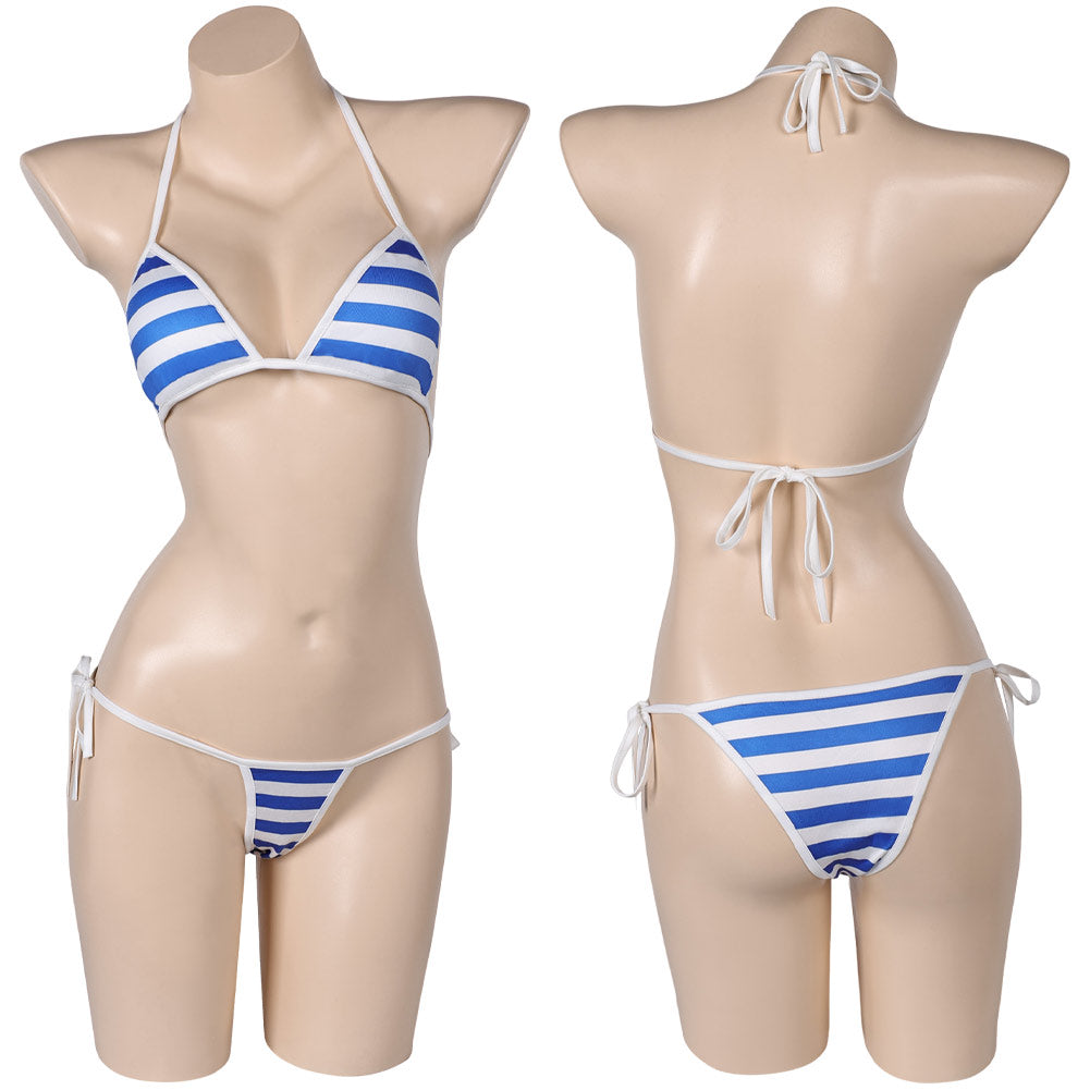 Street Fighter Cammy Maillot de Bain Bikini Cosplay Costume