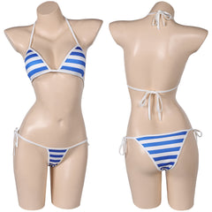 Street Fighter Cammy Maillot de Bain Bikini Cosplay Costume