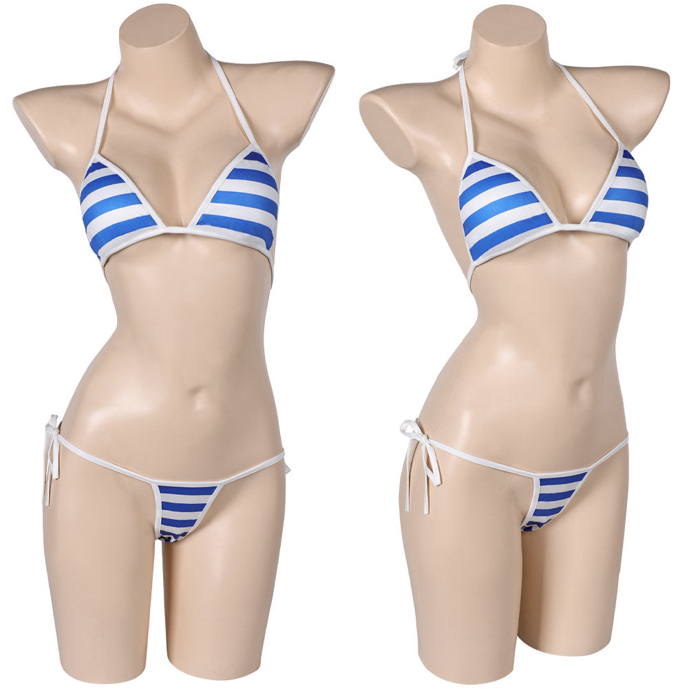 Street Fighter Cammy Maillot de Bain Bikini Cosplay Costume