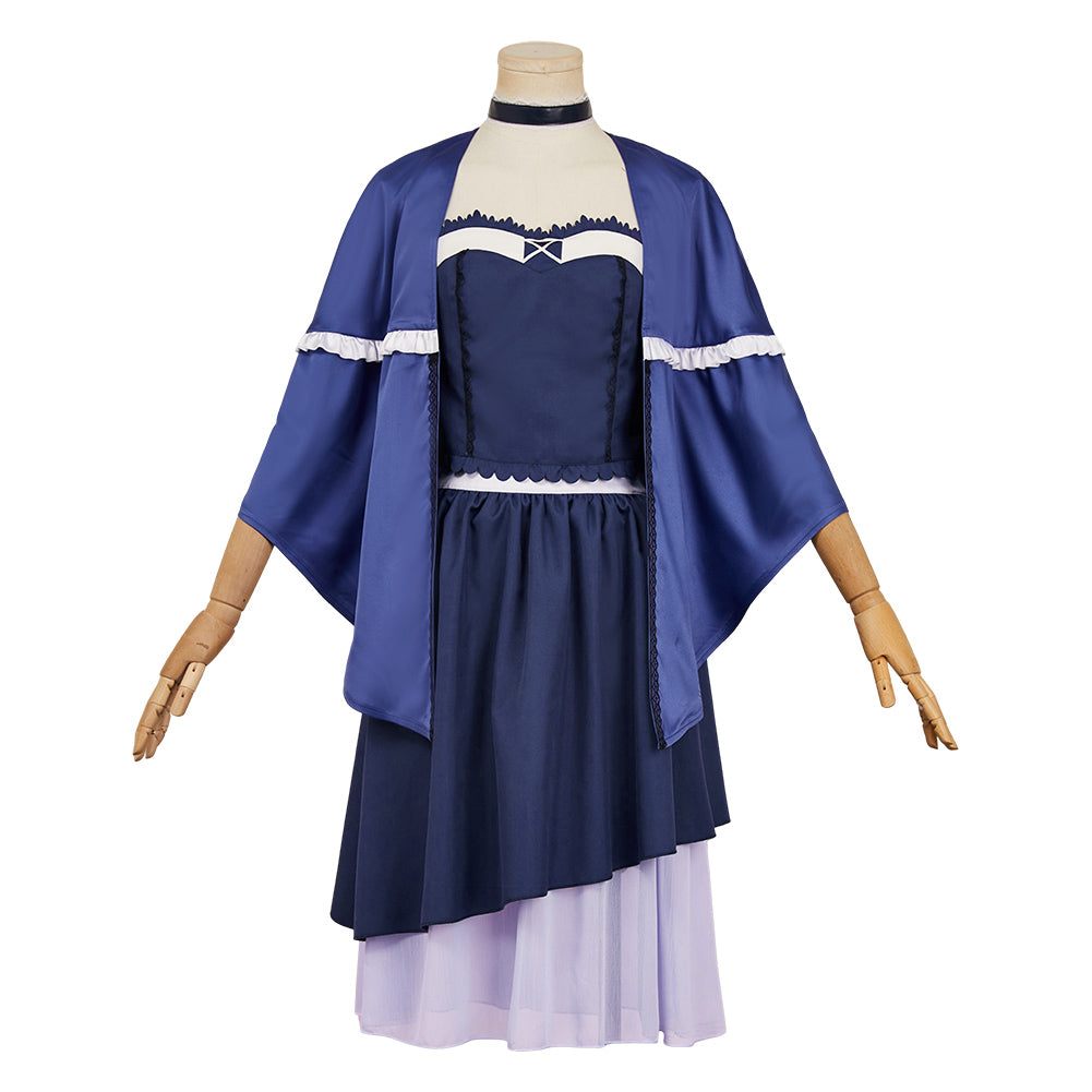Summer Pockets(2025) Kushima Kamome Robe Bleue Cosplay Costume