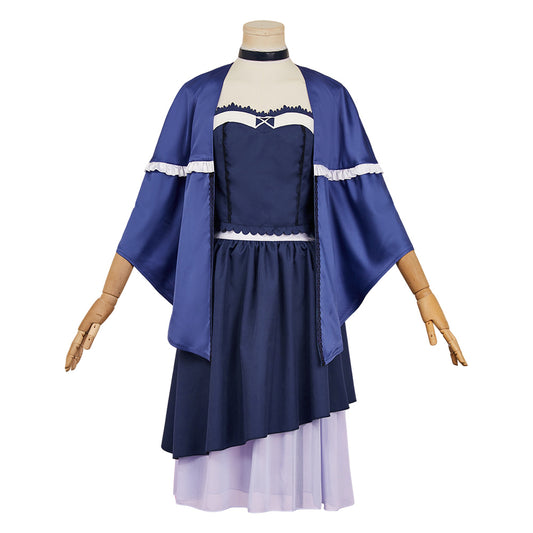 Summer Pockets(2025) Kushima Kamome Robe Bleue Cosplay Costume