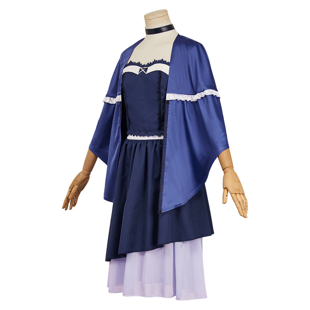 Summer Pockets(2025) Kushima Kamome Robe Bleue Cosplay Costume