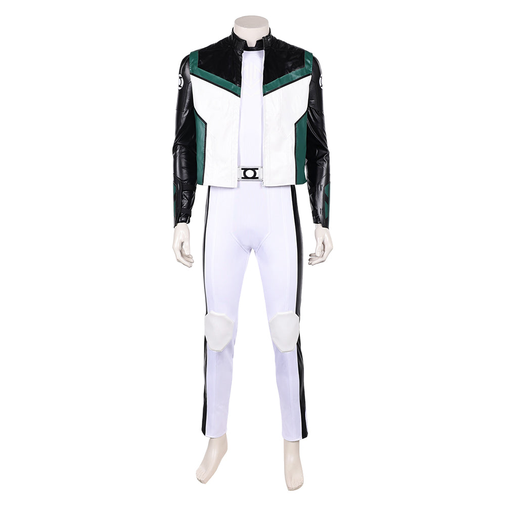 Superman(2025) Green Lantern Tenue Blanche et Noire Cosplay Costume