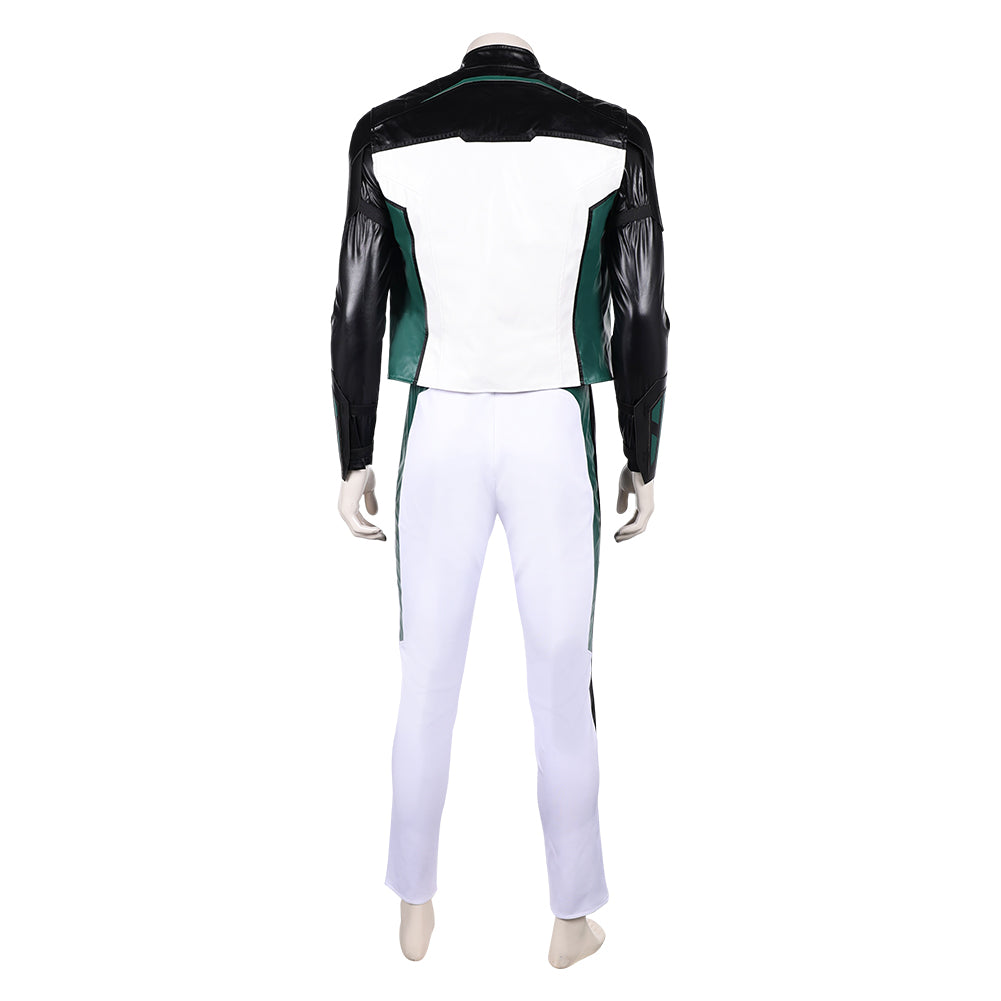 Superman(2025) Green Lantern Tenue Blanche et Noire Cosplay Costume