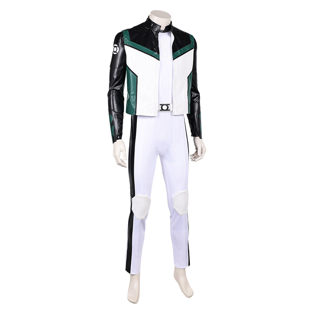 Superman(2025) Green Lantern Tenue Blanche et Noire Cosplay Costume