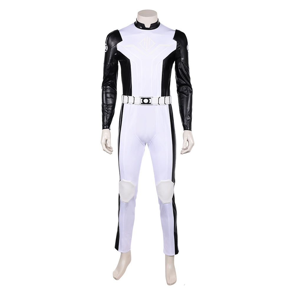 Superman(2025) Green Lantern Tenue Blanche et Noire Cosplay Costume