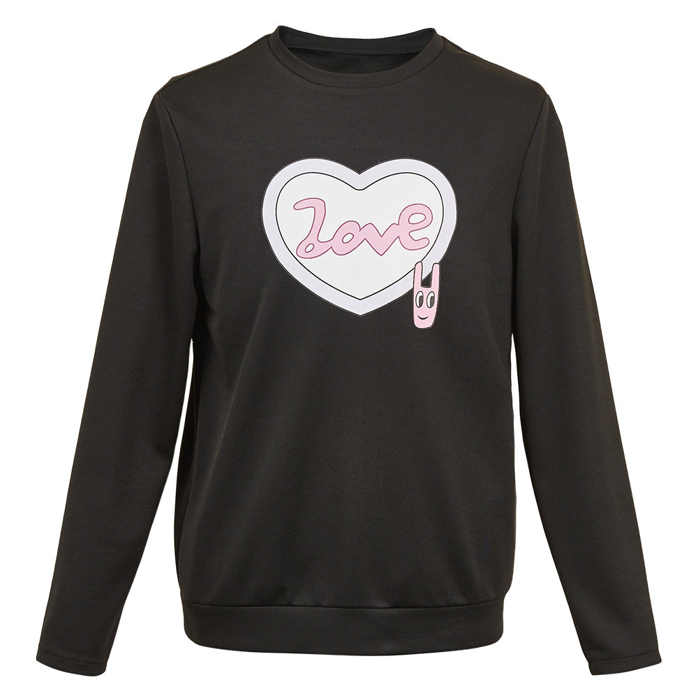 Takopii no Genzai(2025) Kirarazaka Marina T-shirt Noir à Manches Longues Cosplay Costume