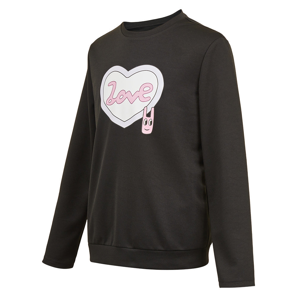 Takopii no Genzai(2025) Kirarazaka Marina T-shirt Noir à Manches Longues Cosplay Costume