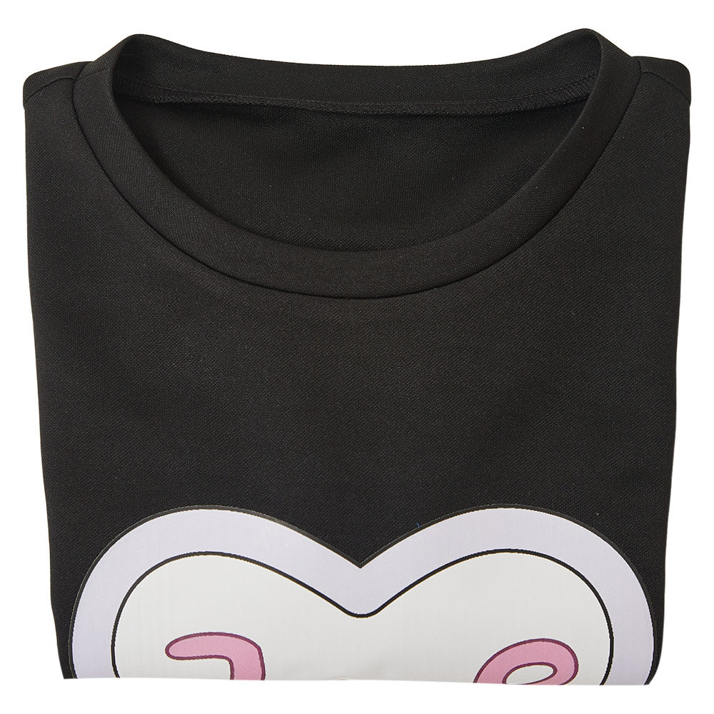 Takopii no Genzai(2025) Kirarazaka Marina T-shirt Noir à Manches Longues Cosplay Costume