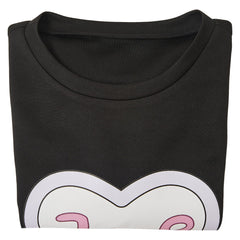 Takopii no Genzai(2025) Kirarazaka Marina T-shirt Noir à Manches Longues Cosplay Costume