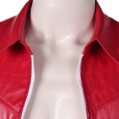 Tekken 8 Terry Veste Rouge+Chapeau+Gants Cosplay Costume
