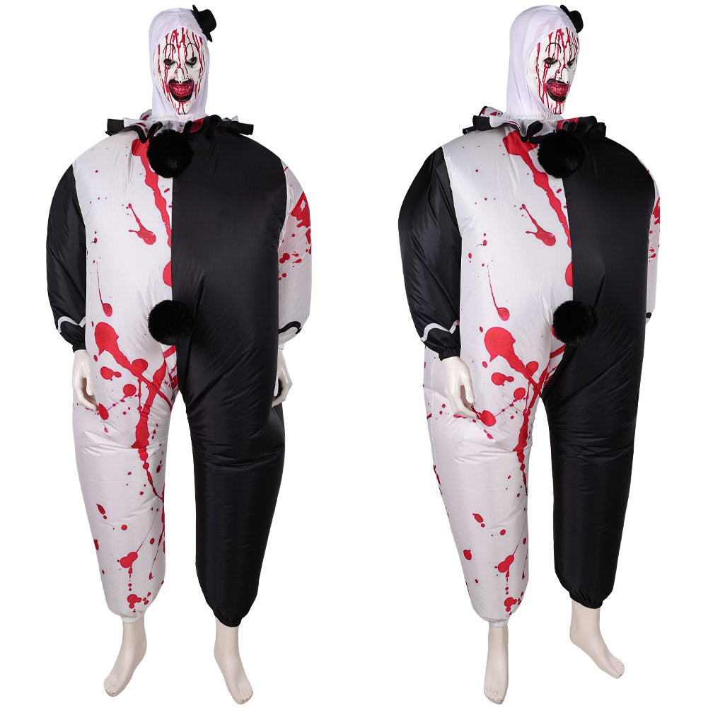 Terrifier Art The Clown Gonflable Combinaison Cosplay Costume