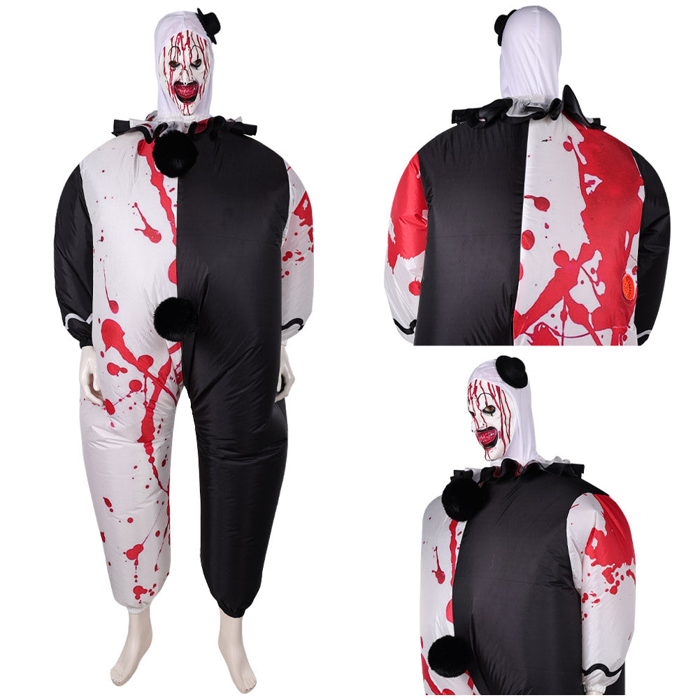 Terrifier Art The Clown Gonflable Combinaison Cosplay Costume