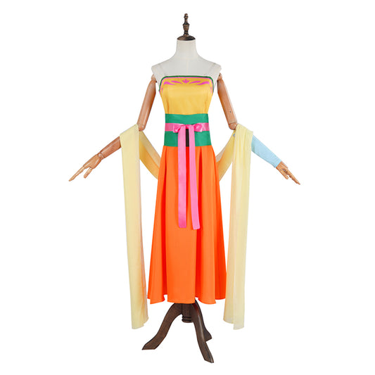 The Apothecary Diaries Saision 2(2025) Maomao Tenue Orange Cosplay Costume