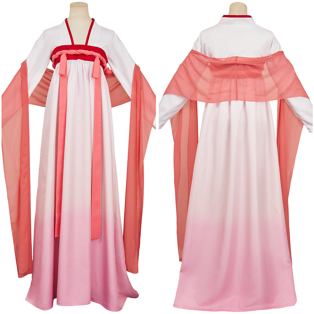The Apothecary Diaries Saision 2(2025) Maomao Tenue Rose et Blanche Cosplay Costume