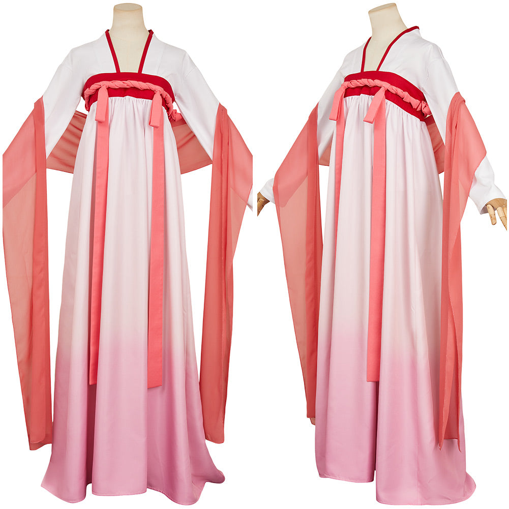 The Apothecary Diaries Saision 2(2025) Maomao Tenue Rose et Blanche Cosplay Costume