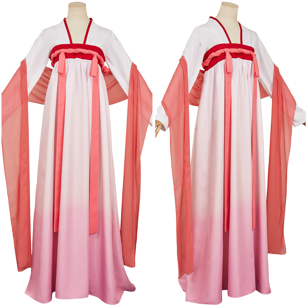 The Apothecary Diaries Saision 2(2025) Maomao Tenue Rose et Blanche Cosplay Costume