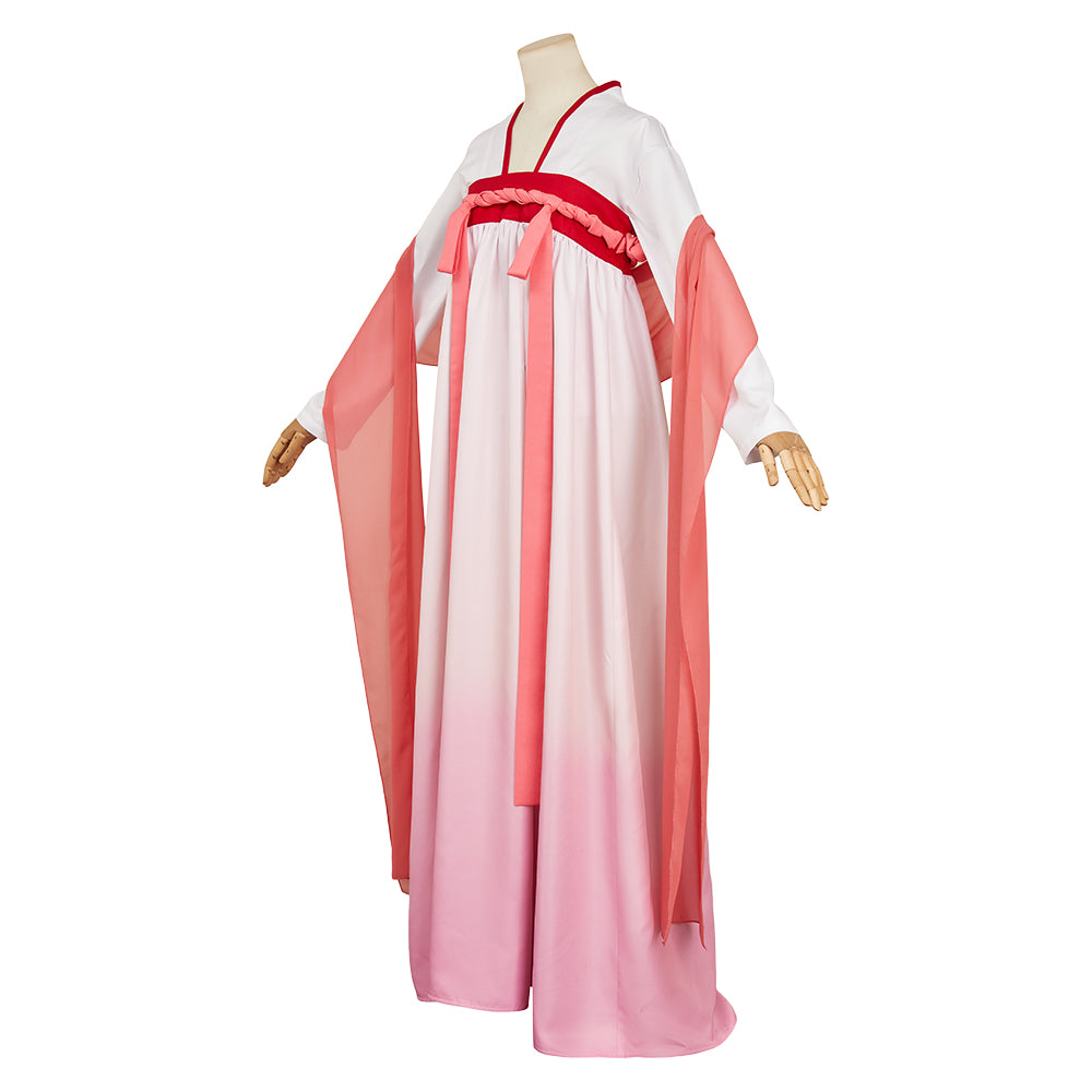 The Apothecary Diaries Saision 2(2025) Maomao Tenue Rose et Blanche Cosplay Costume
