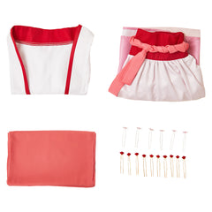 The Apothecary Diaries Saision 2(2025) Maomao Tenue Rose et Blanche Cosplay Costume
