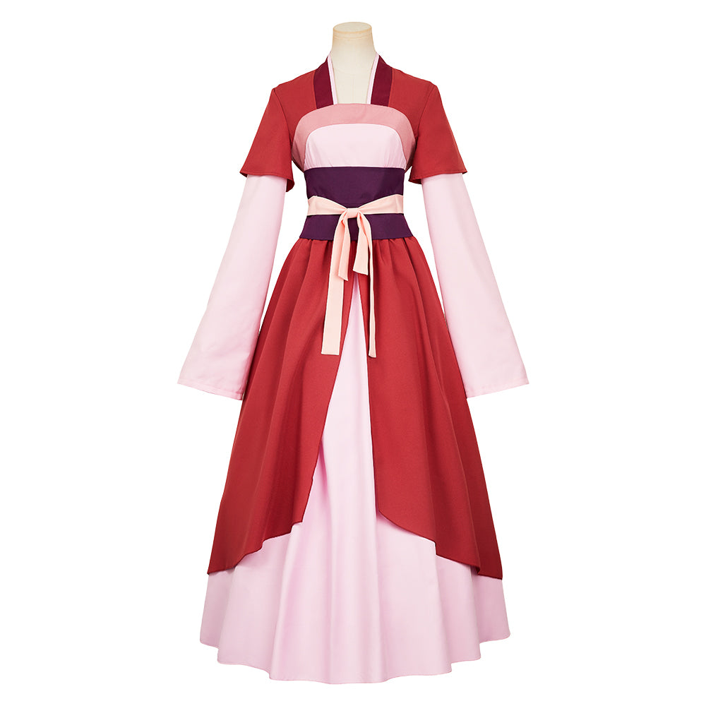 The Apothecary Diaries Saision 2(2025) Maomao Tenue Rose Pétante Cosplay Costume