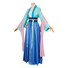 The Apothecary Diaries Saision 2(2025) Maomao Tenue Verte et Bleue Cosplay Costume