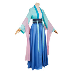 The Apothecary Diaries Saision 2(2025) Maomao Tenue Verte et Bleue Cosplay Costume