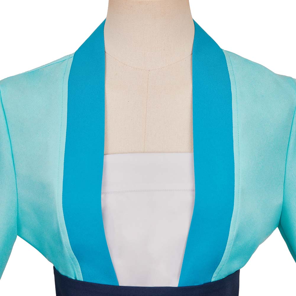The Apothecary Diaries Saision 2(2025) Maomao Tenue Verte et Bleue Cosplay Costume