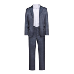 The Bride!(2026) Frankenstein Tenue Bleue Cosplay Costume