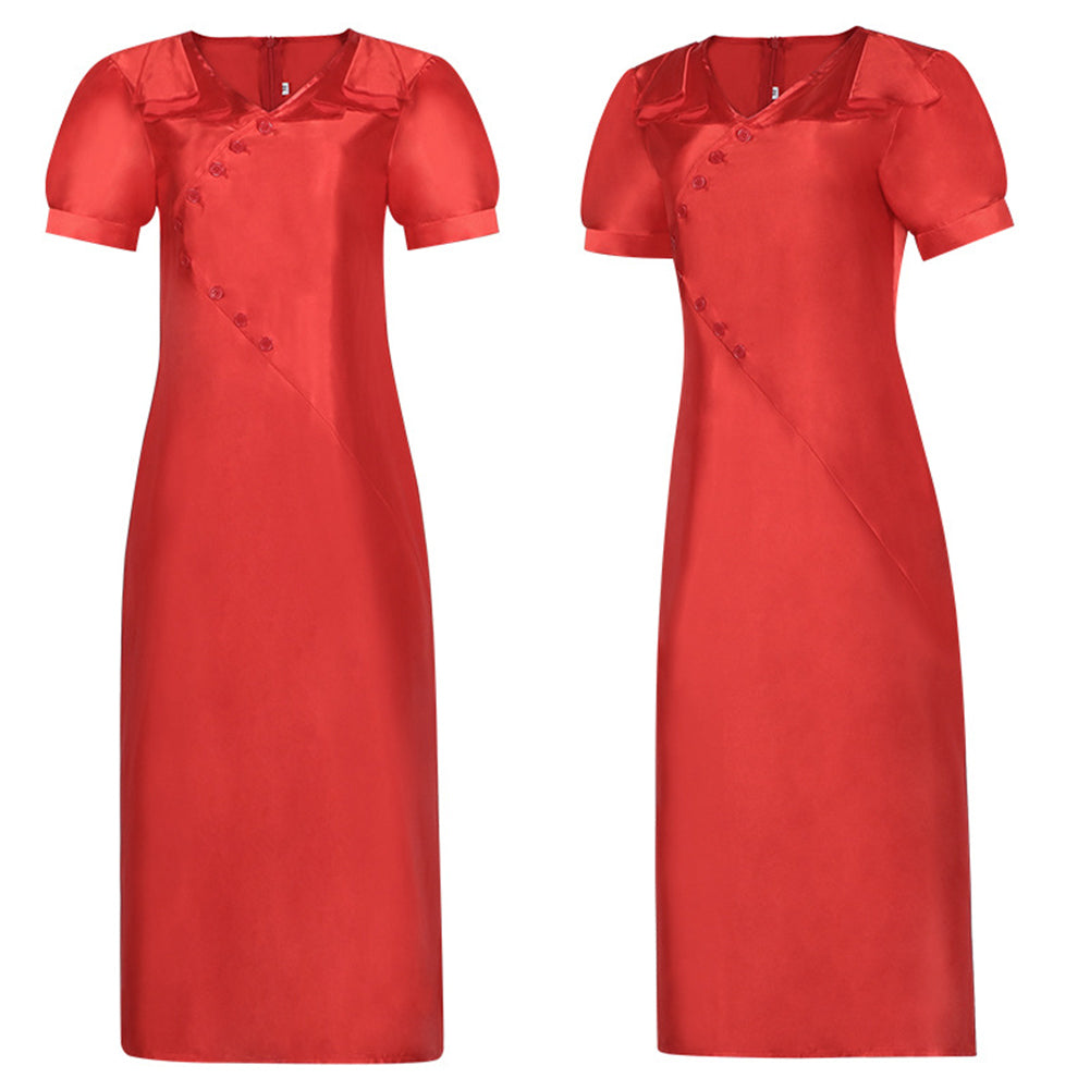 The Bride!(2026) The Bride Robe Rouge Cosplay Costume