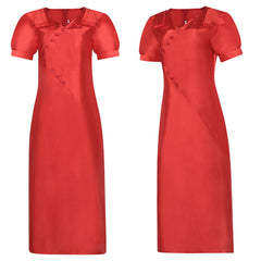 The Bride!(2026) The Bride Robe Rouge Cosplay Costume