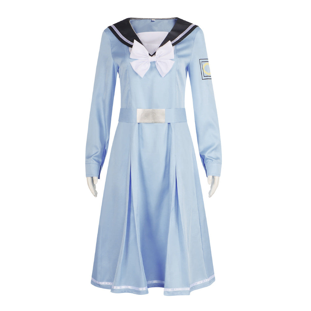 The Colors Within Kimi Sakunaga JK Robe Bleue Cosplay Costume