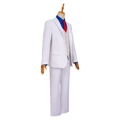 The Dinner Table Detective(2025) Kazamatsuri Kyouichirou Tenue Blanche Cosplay Costume