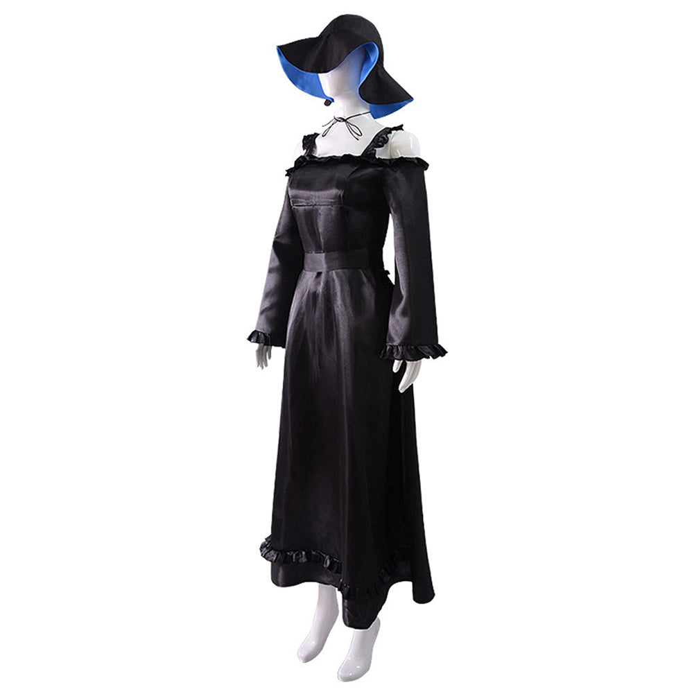 The Duke of Death and His Maid Alice Lendrott Robe Gothique Noire Cosplay Costume