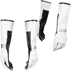 The Fantastic Four: First Steps(2025) Fantastic Four Gants Blancs Cosplay Accessoires