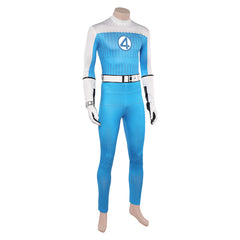 The Fantastic Four: First Steps(2025) Human Torch Combinaison Bleue Claire Cosplay Costume