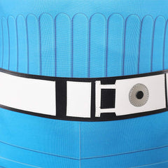 The Fantastic Four: First Steps(2025) Human Torch Combinaison Bleue Claire Cosplay Costume