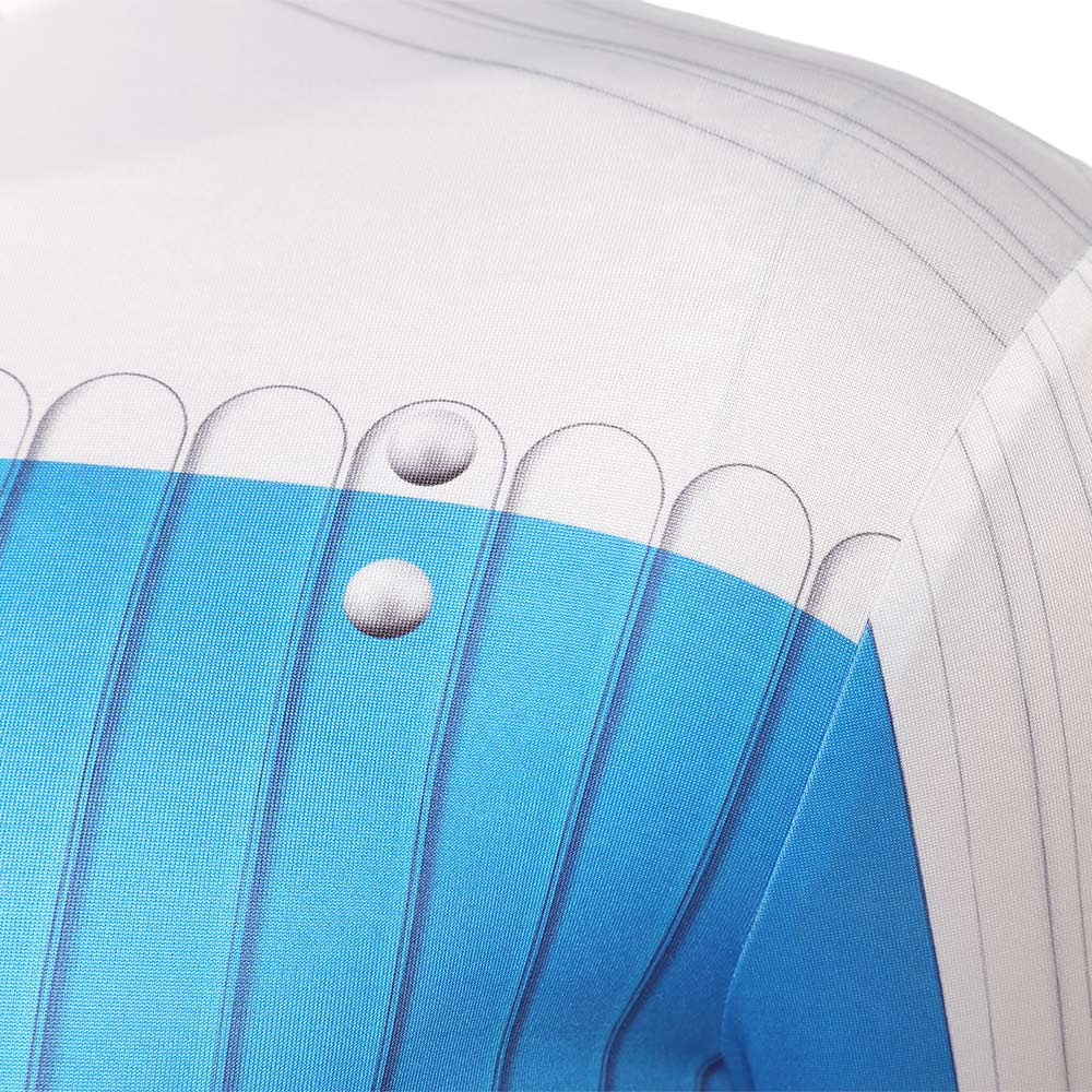 The Fantastic Four: First Steps(2025) Human Torch Combinaison Bleue Claire Cosplay Costume