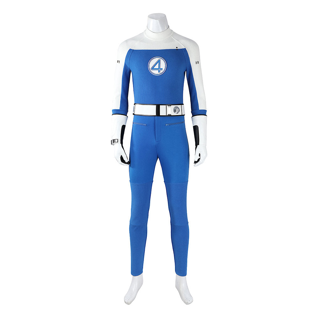The Fantastic Four: First Steps(2025) Human Torch Combinaison Bleue Cosplay Costume