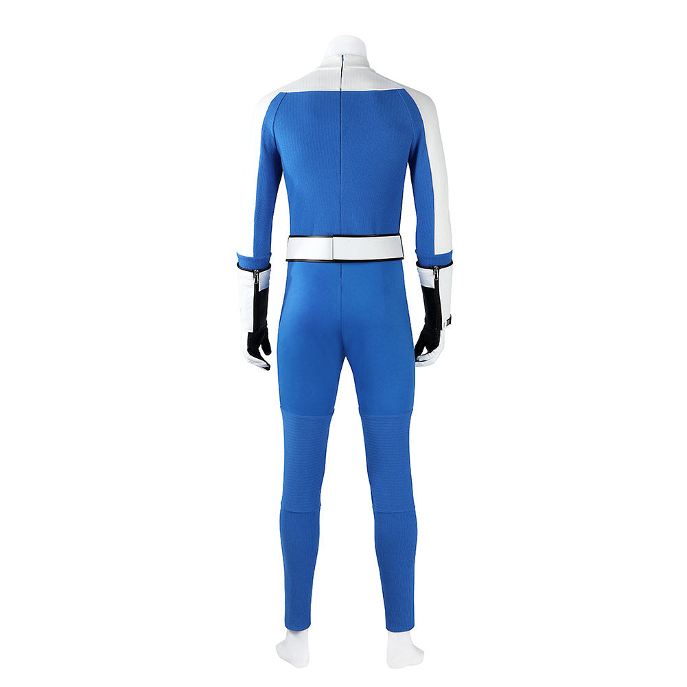 The Fantastic Four: First Steps(2025) Human Torch Combinaison Bleue Cosplay Costume
