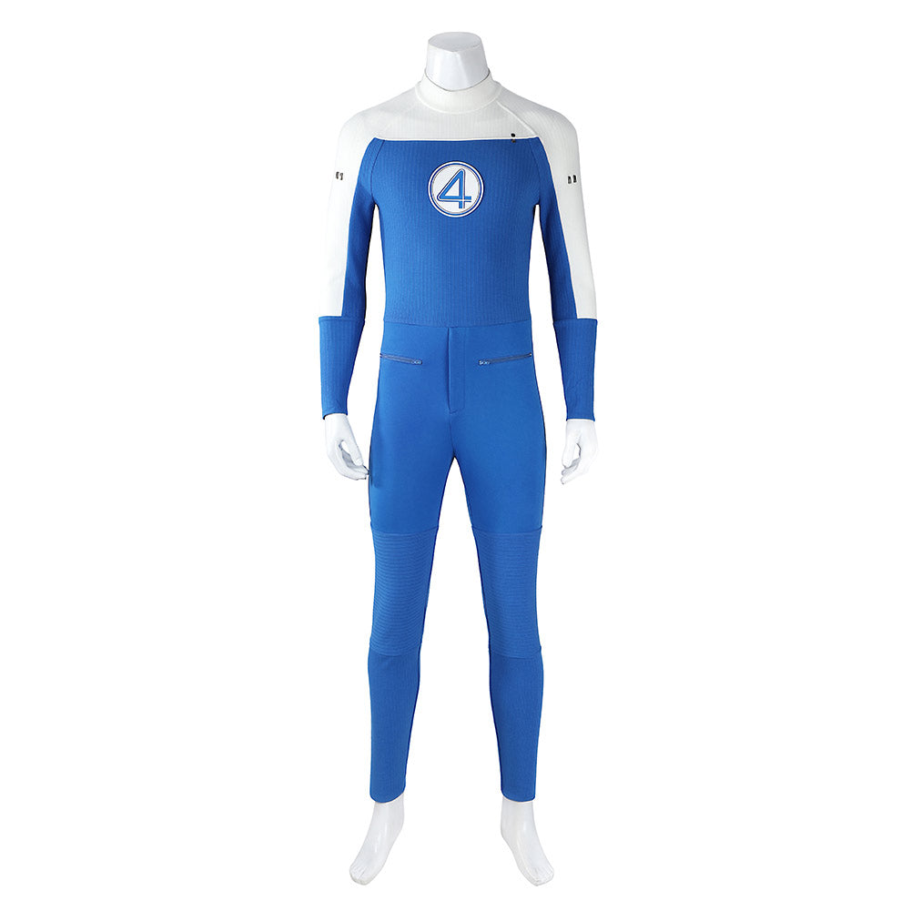 The Fantastic Four: First Steps(2025) Human Torch Combinaison Bleue Cosplay Costume