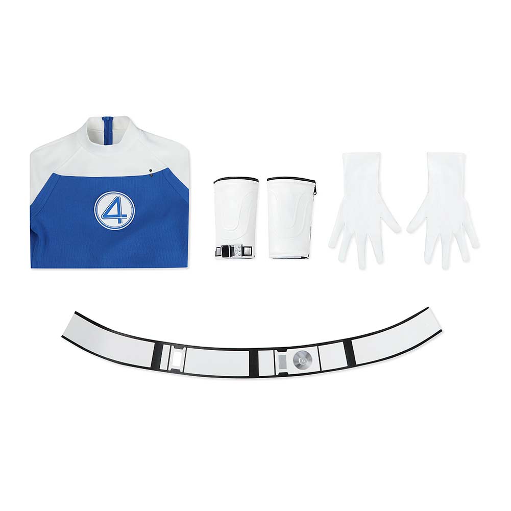 The Fantastic Four: First Steps(2025) Human Torch Combinaison Bleue Cosplay Costume