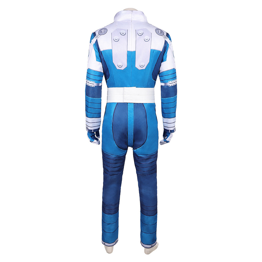 The Fantastic Four: First Steps(2025) Human Torch Combinaison Spatiale Bleu et Blanche Cosplay Costume