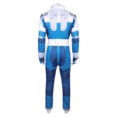 The Fantastic Four: First Steps(2025) Human Torch Combinaison Spatiale Bleu et Blanche Cosplay Costume